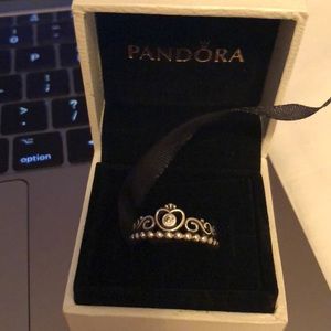 Pandora Princess Ring size 58